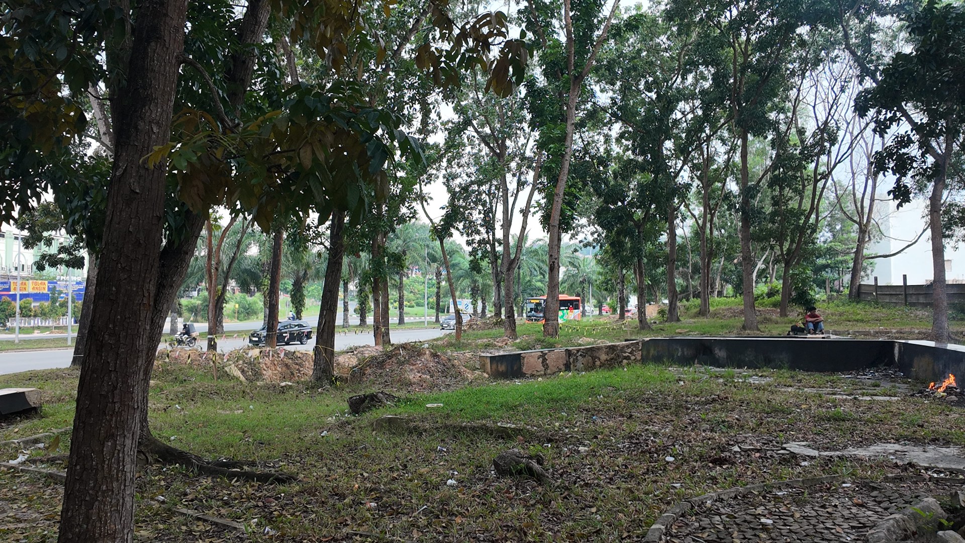 Bufferzone Depan SMP 3 - Taman Jalan Kartini — foto 1